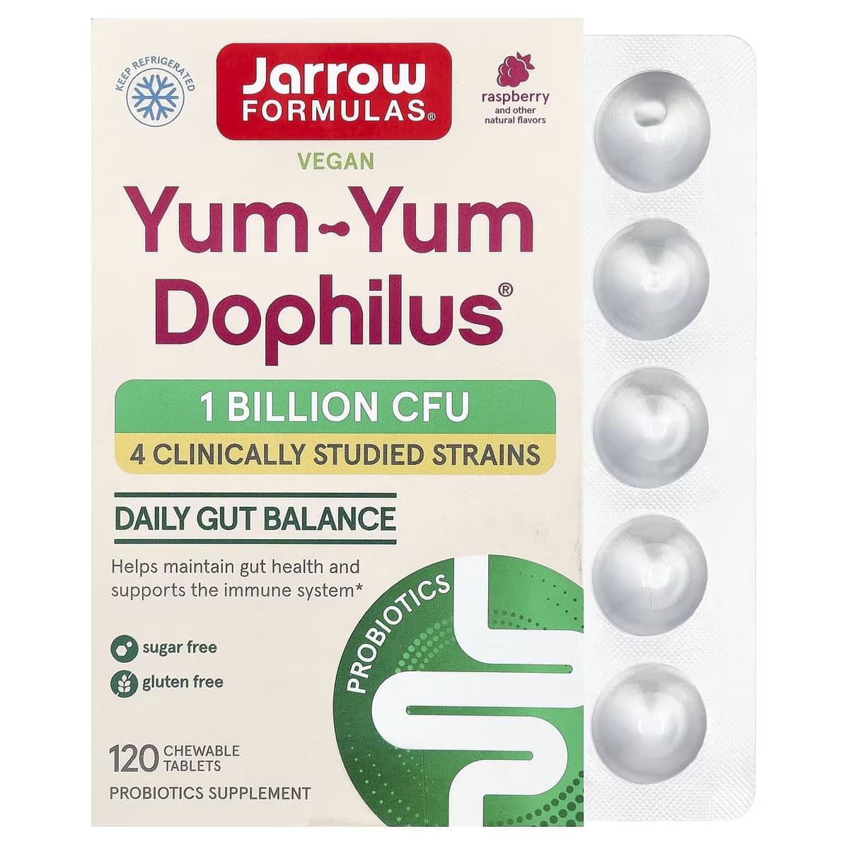 Jarrow Formulas - Yum-Yum Dophilus - 120 Gummies Tabs