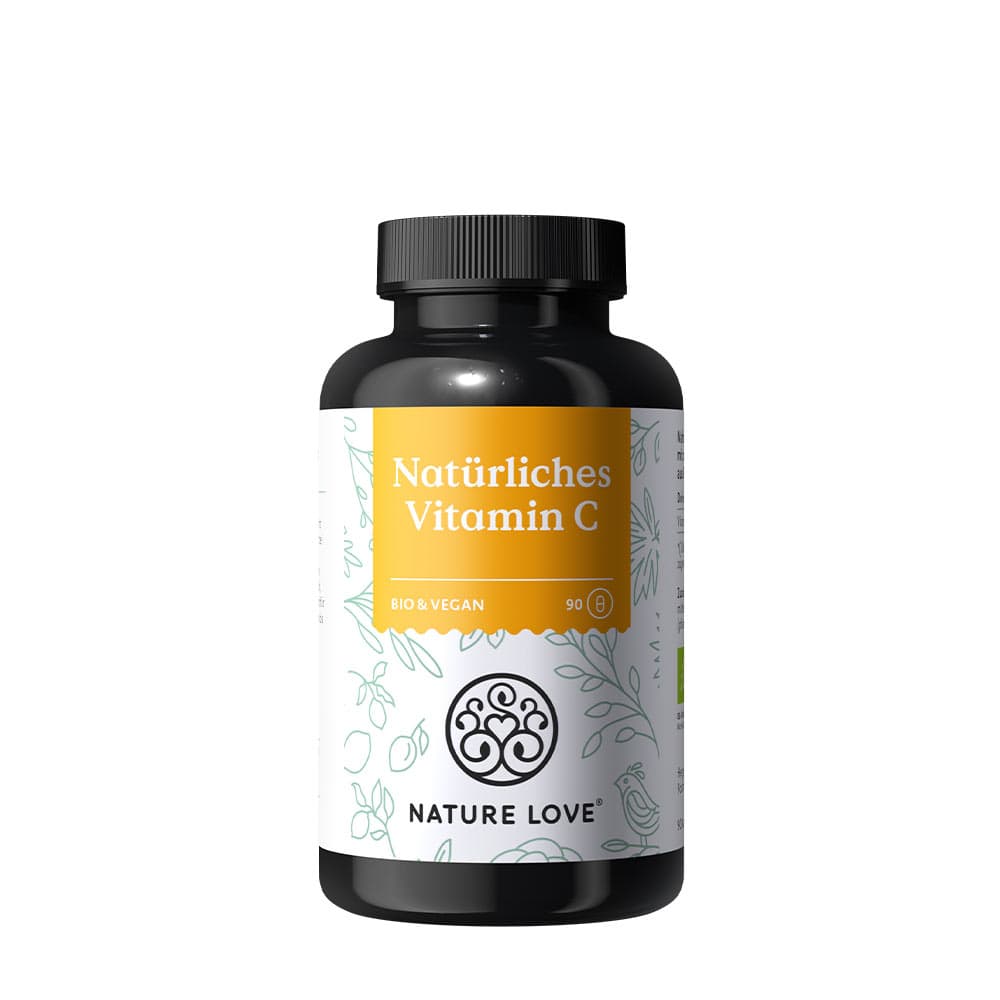Nature Love - Natural Vitamin C - 90 Caps – Nature Love förpackning