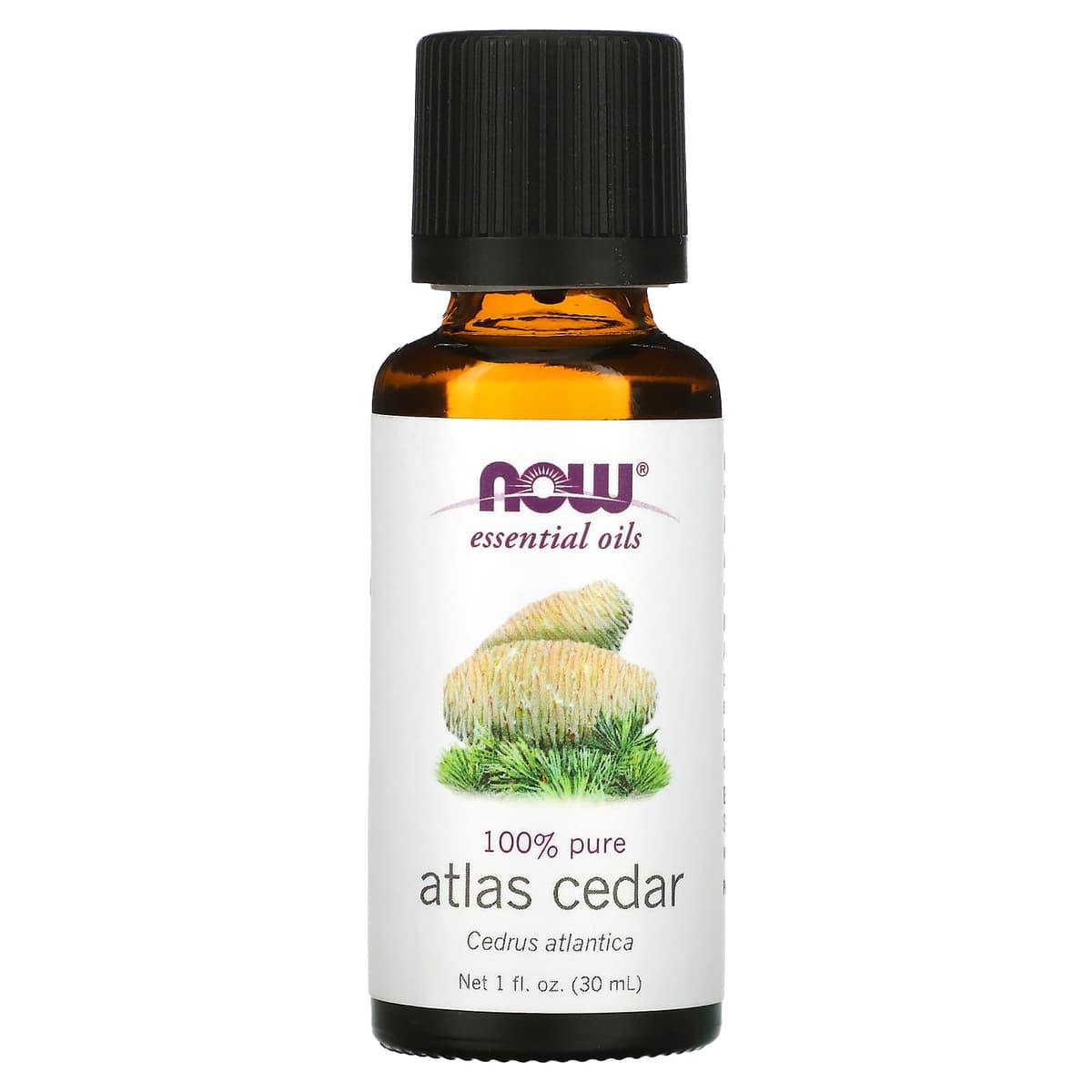 NOW Foods - Eteerinen öljy, Atlas Cedar Oil - 30ml