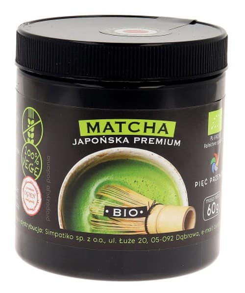 Pięć Przemian - Matcha Japanese Premium – Pięć Przemian förpackning