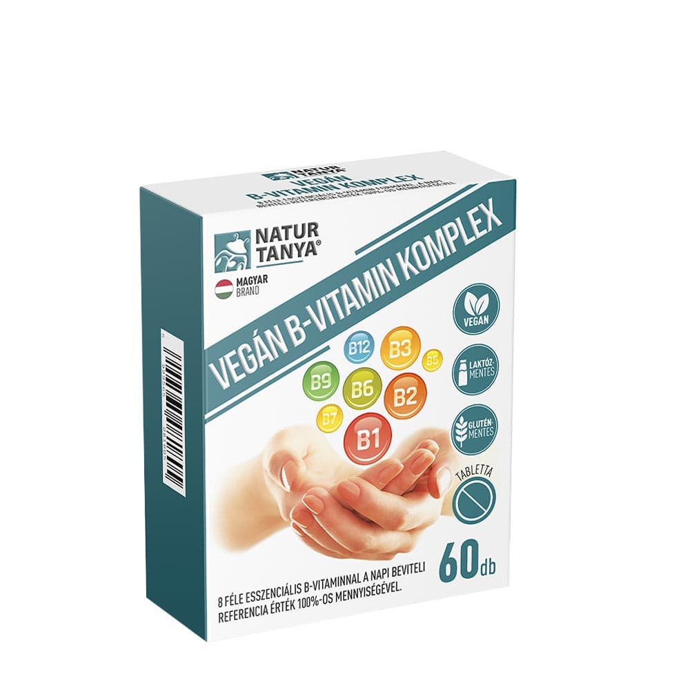 Natur Tanya - Vegan Vitamin B Complex - 60 Tabs – Natur Tanya förpackning