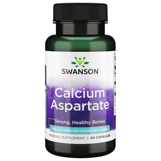Swanson - Calcium Aspartate - 60 Caps – Swanson förpackning
