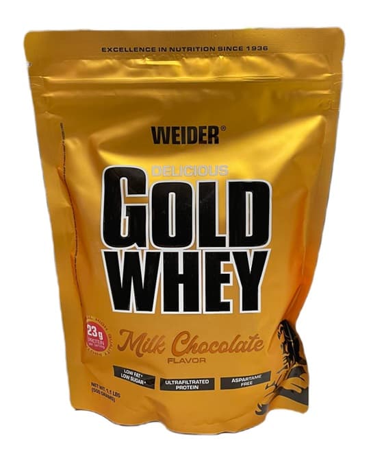 Weider - Whey Protein, Milk Chocolate - 500g (KORT DATUM 2026-10-30)