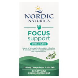 Nordic Naturals - Focus Support - 60 Sgels