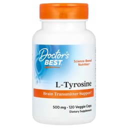 Doctor's Best - L-Tyrosine, 500mg - 120 Vcaps