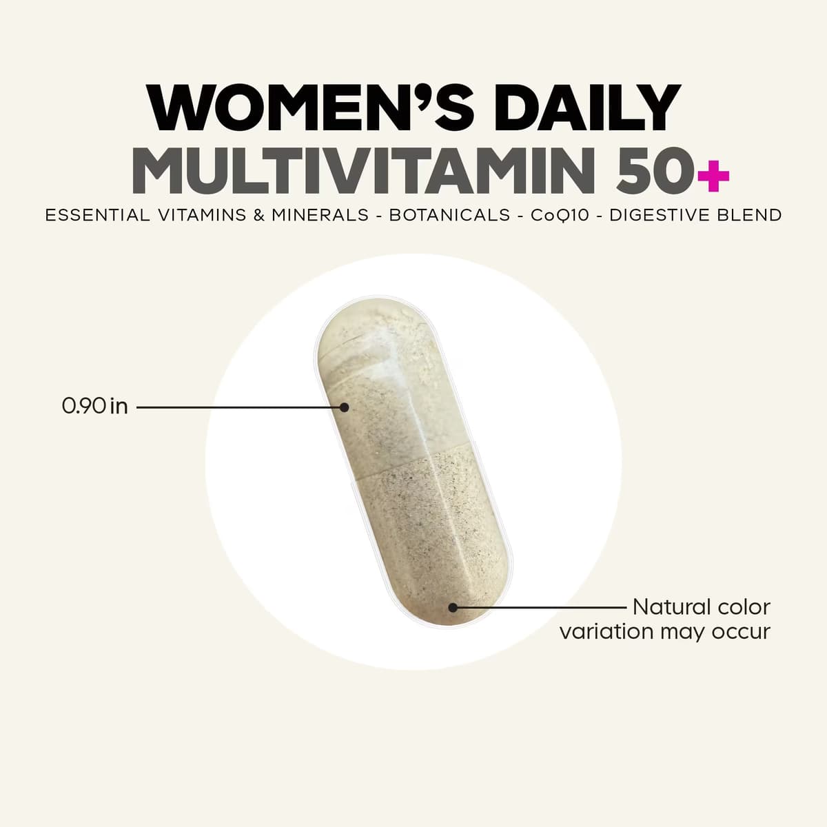 Codeage - Women'S Multivitamin 50+ - 90 Vegetable Caps