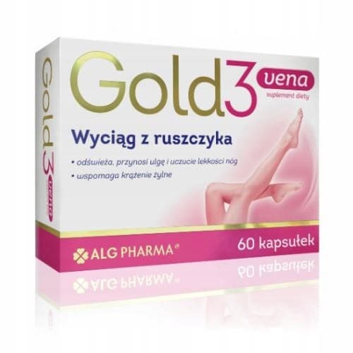 ALG PHARMA - Gold3 Vena - 60 Caps