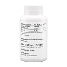 Vitaworld - Vitamin C 1000 Buffered + Quercetin - 120 Tabs