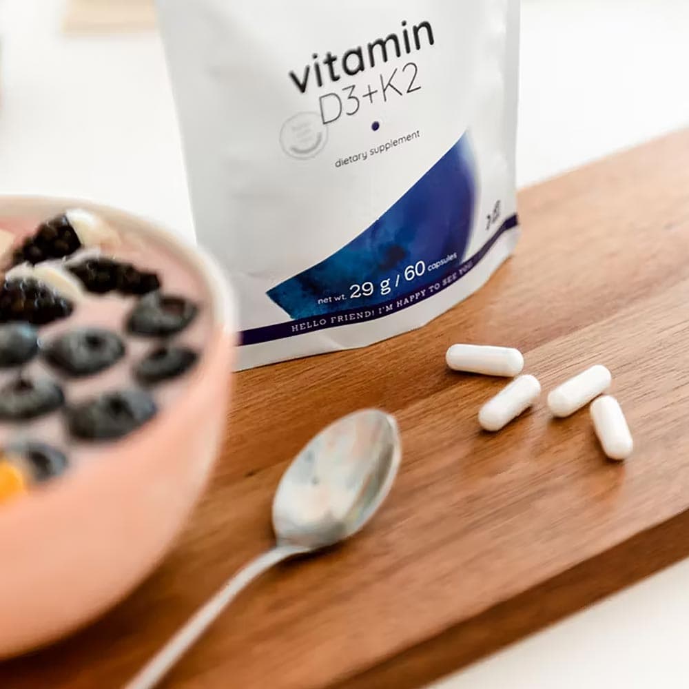 Nutriversum - Vitamin D3+K2 - 60 Caps