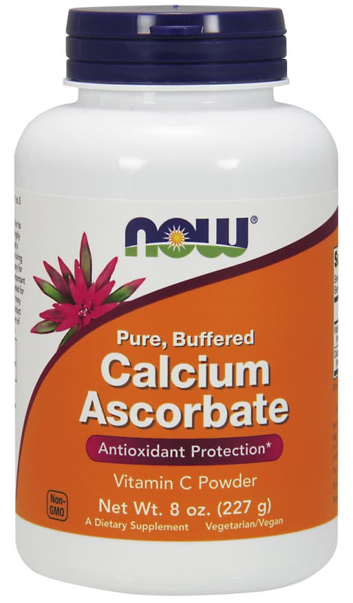 NOW Foods - Calcium Ascorbate - 227g – NOW Foods förpackning