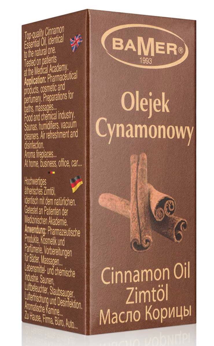 BAMER - Cinnamon Oil - 7 ml – BAMER förpackning
