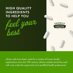 Swanson - Lithium Orotate - 60 Vcaps