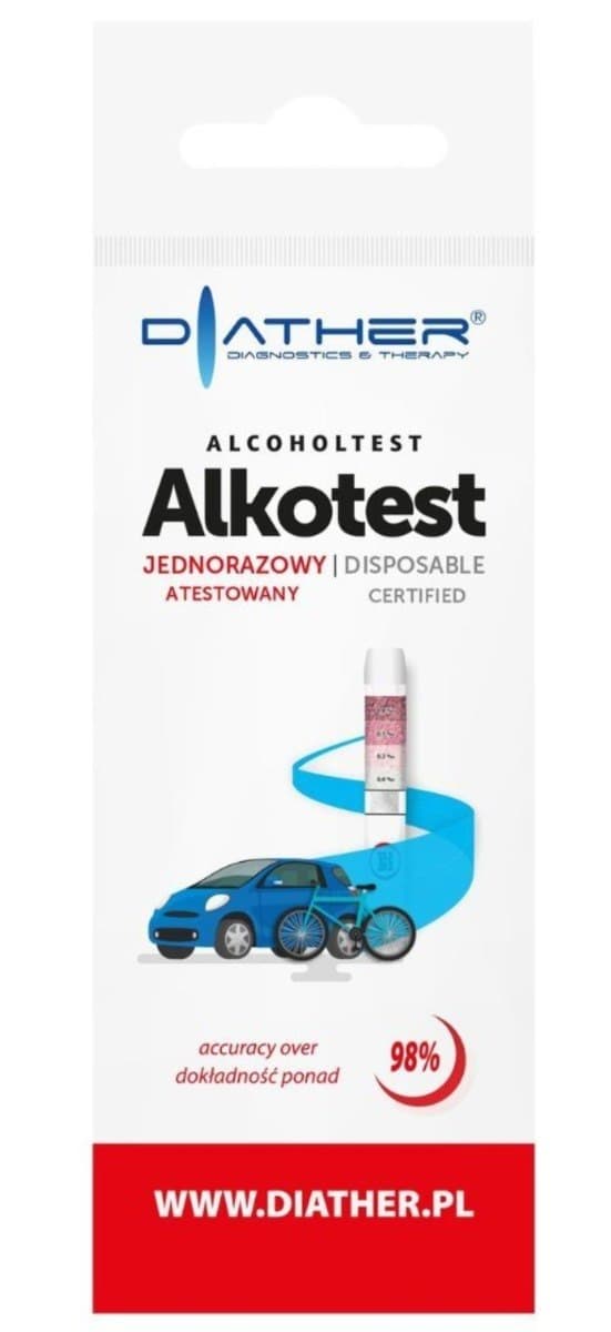 DIATHER - Alkotest - Breath Alcohol Tester