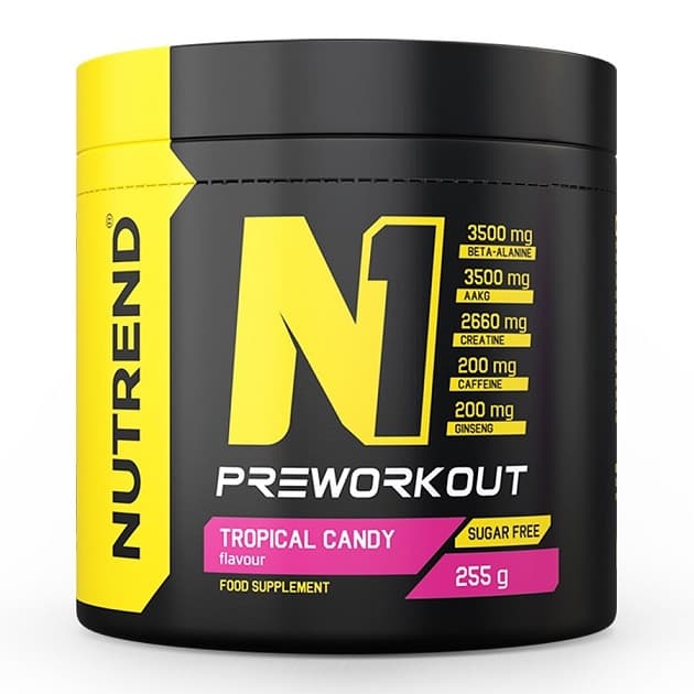 Nutrend - N1 Preworkout – Nutrend förpackning