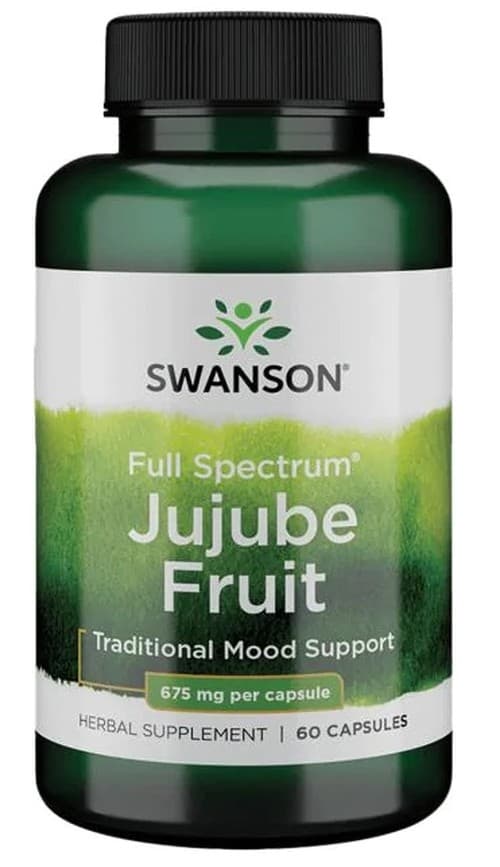 Swanson - Full Spectrum Jujube Fruit - 60 Caps