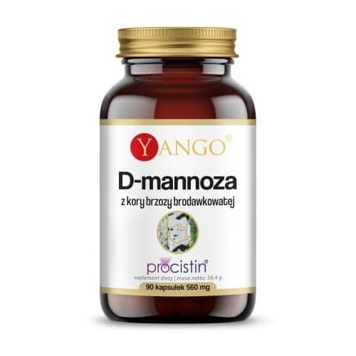 Yango - D-Mannose With Birch Bark Extract - 90 Caps