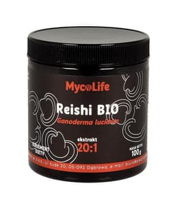 MycoLife - Reishi-sieni BIO-uutte 20:1 100g MYCOLIFE