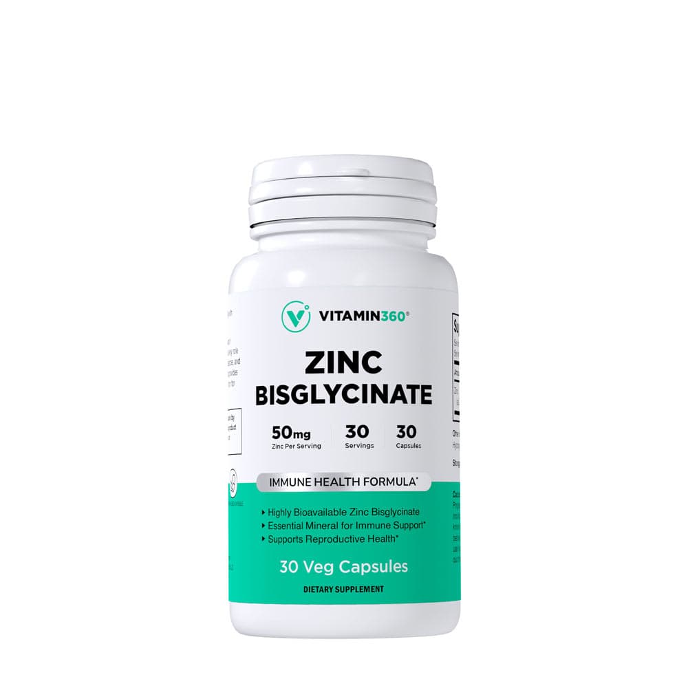Vitamin360 - Zinc Bisglycinate – Vitamin360 förpackning