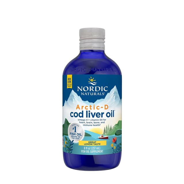 Nordic Naturals - Koncentreret torskeleverolie – Nordic Naturals