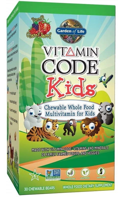 Garden Of Life - Vitamin Code Kids Gummies Cherry – Garden Of Life förpackning