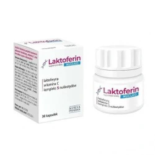 Norsa Pharma - Lactoferrin Nucle - 30 Tabs – Norsa Pharma förpackning