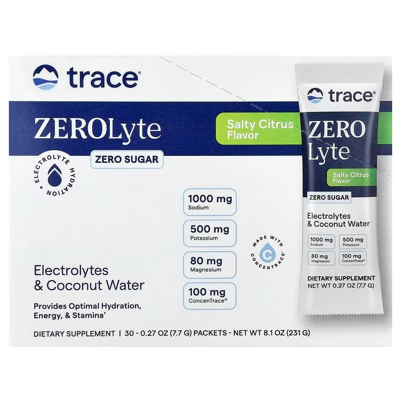 Trace Minerals - Zero Lyte - Electrolyte Blend