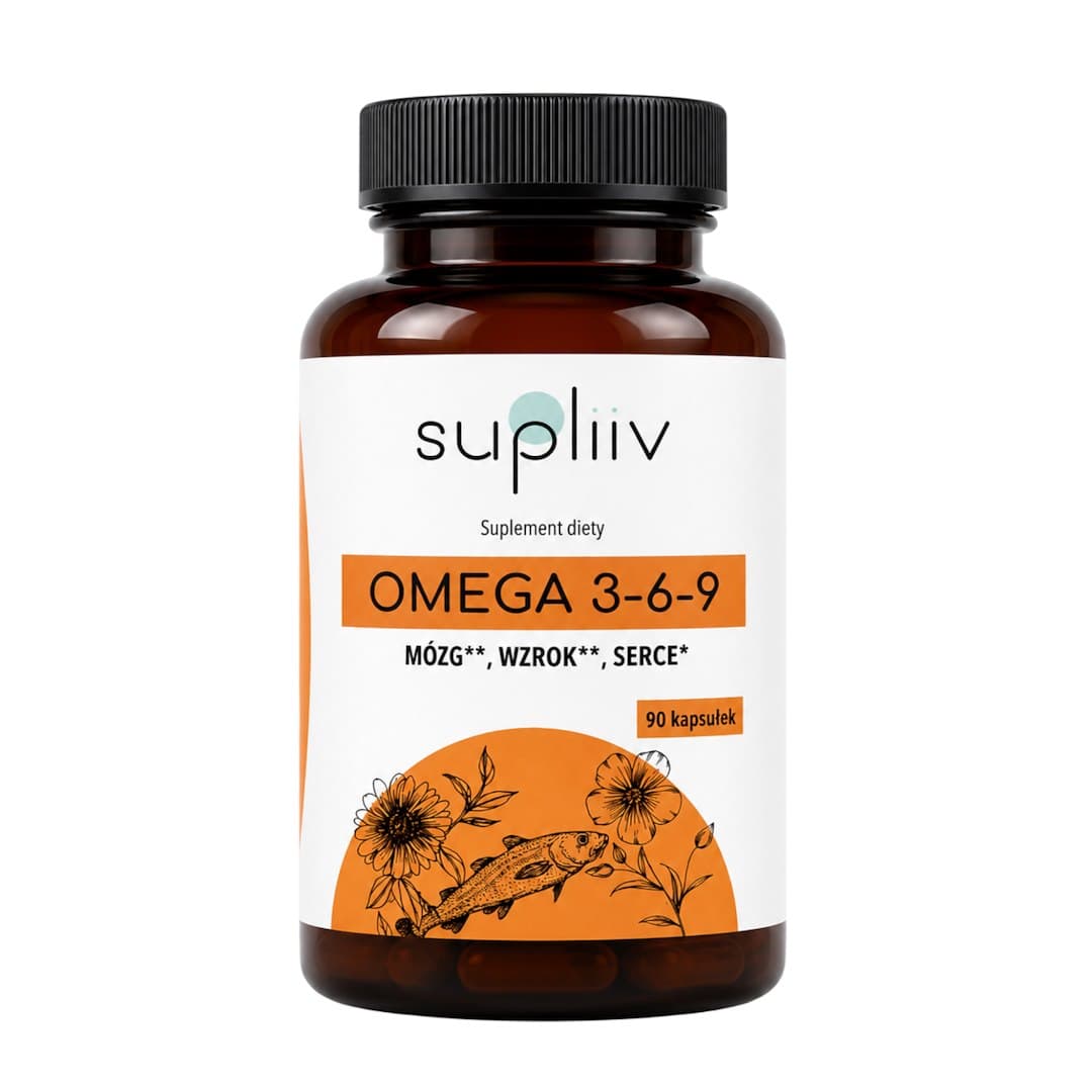Supliiv - Omega 3-6-9 - 30 Caps – Supliiv förpackning