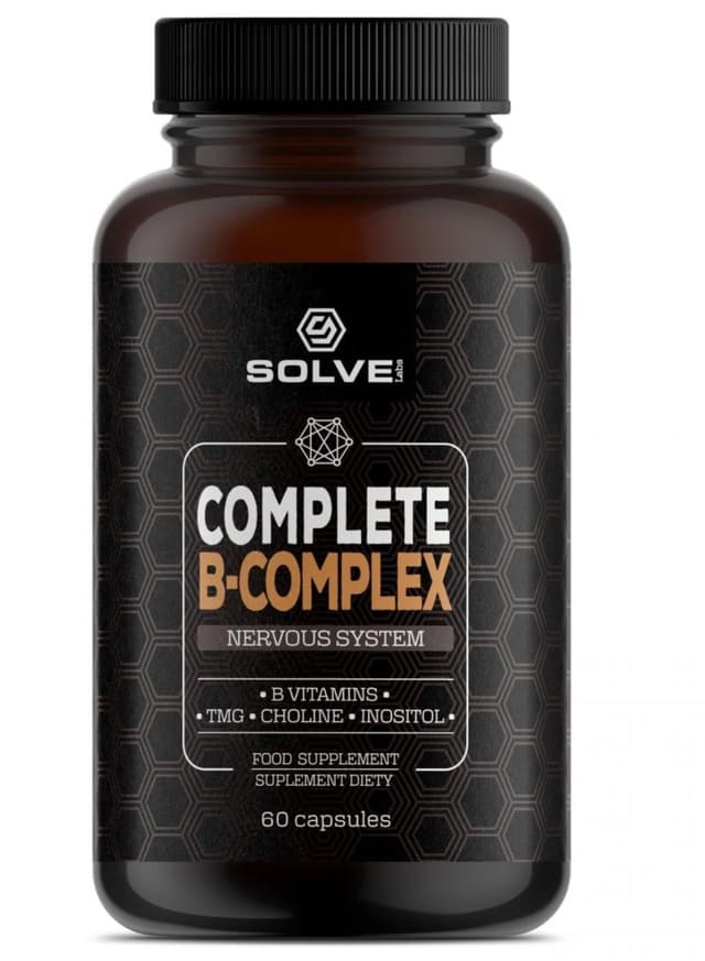 SOLVE Labs - Complete B-Complex - 60 capsules – SOLVE Labs