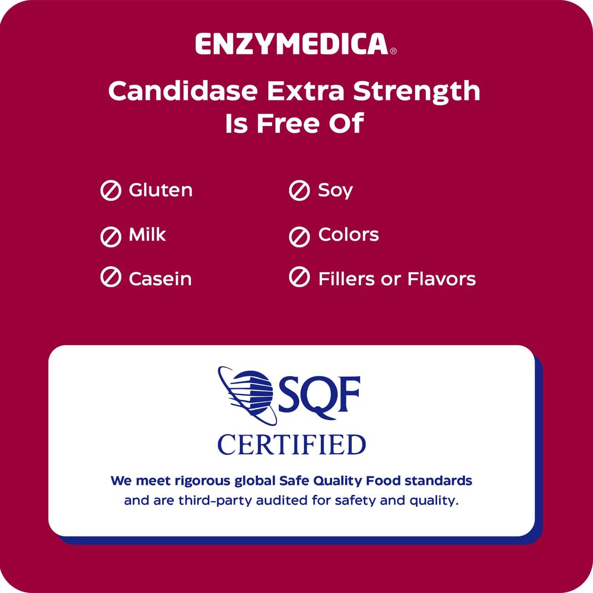 Enzymedica - Candidase Extra Strength - 42 Caps