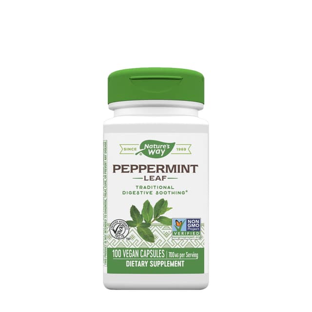 Nature'S Way - Peppermint Leaf - 100 Caps – Nature's Way
