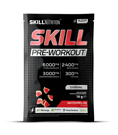 Skill Nutrition - Pre-Workout – Skill Nutrition förpackning