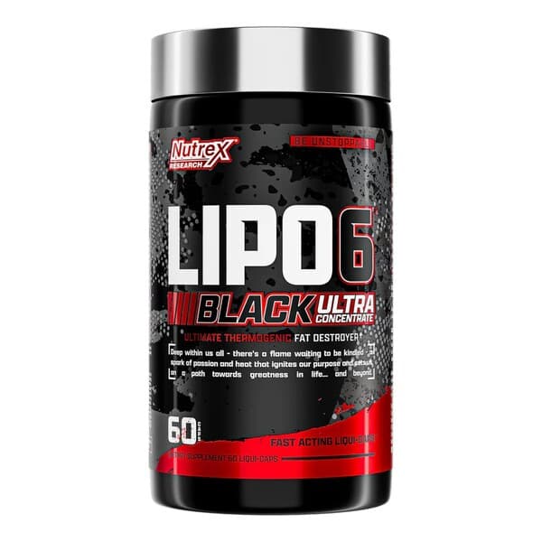 Nutrex Research - Lipo-6 Black Ultra Concentrate - 60 Caps