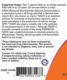 Now Foods - NADH - 60 Vcaps