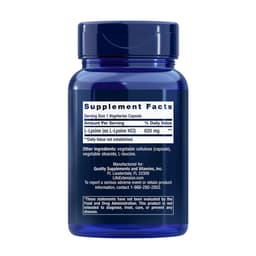 Life Extension - L-Lysine - 100 Vegetarian Capsules