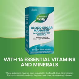 Nature's Way - Blood Sugar Manager - 60 Tabs