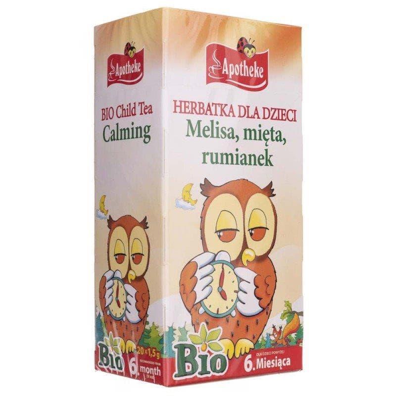 Apotheke - BIO Child Tea Calming - 20 x 1.5g (30g total)