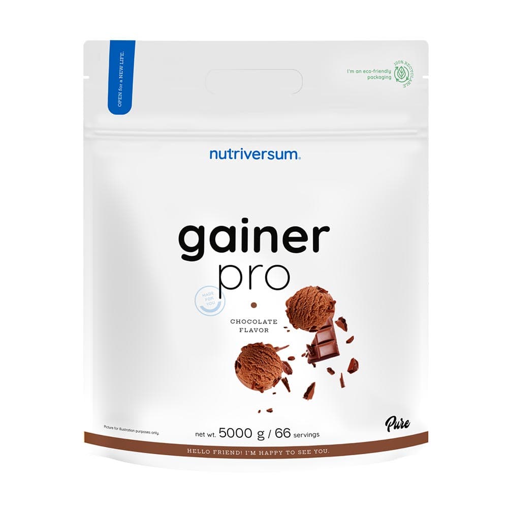 Nutriversum - Gainer Pro - Muscle Building Formula, Chocolate - 5000g