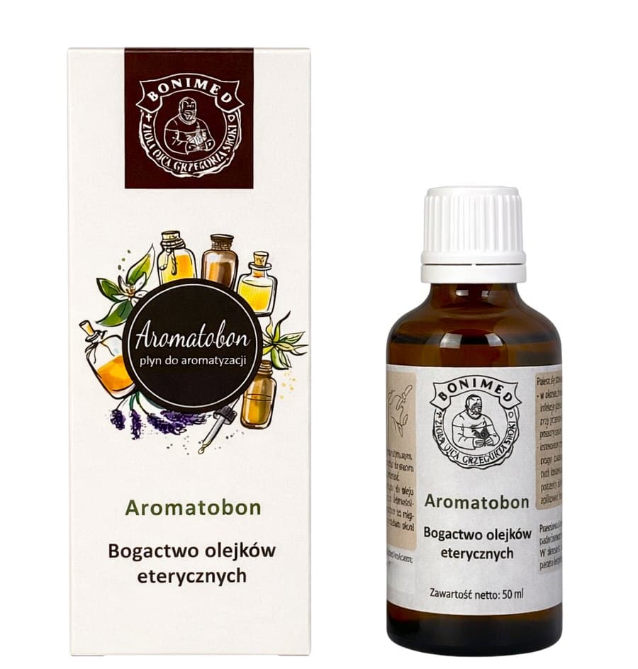 Bonimed - Aromatobon - 50ml – Bonimed förpackning