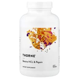 Thorne - Betaine HCL & Pepsin - 300 Caps