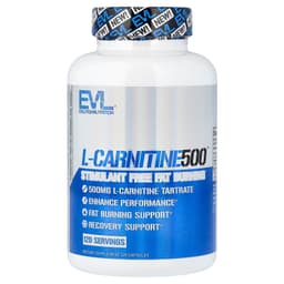 EVLution Nutrition - L-Carnitine 500 - 120 Caps