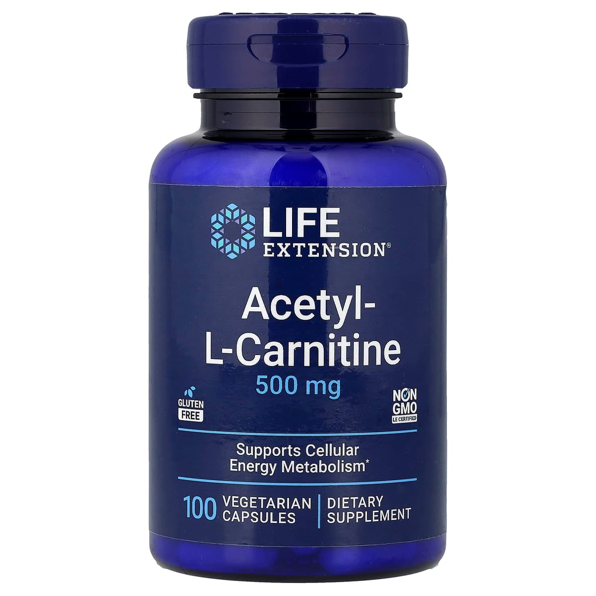 Life Extension - Acetyl-L-Carnitin - 100 Vcaps