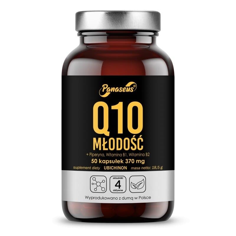Panaseus - Q10 Youth - 50 Caps – Panaseus förpackning