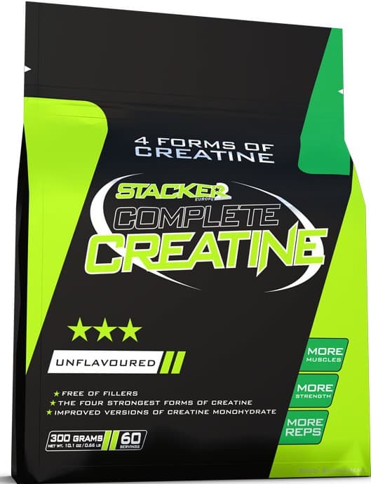 Stacker2 Europe - Complete Creatine - 300g – Stacker2 förpackning
