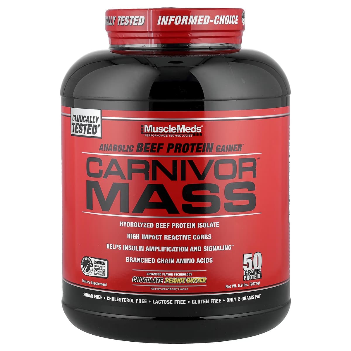 Musclemeds - Chocolate Peanut Butter Powder 2674g