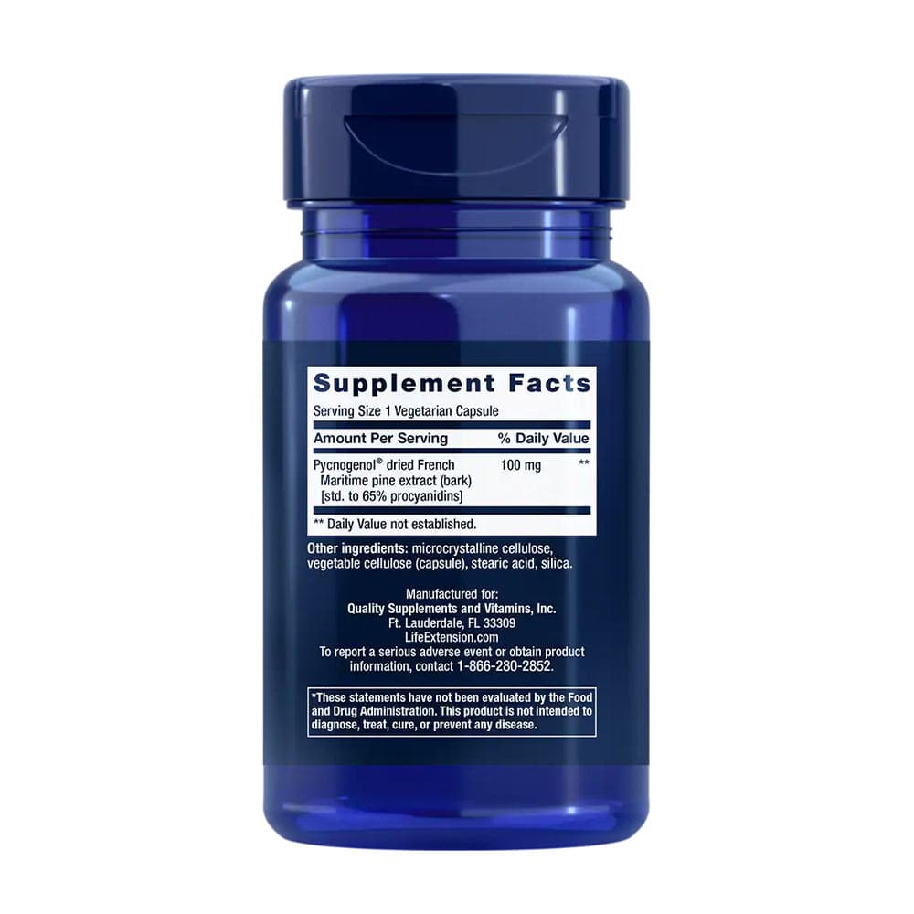 Life Extension - French Maritime Pine Bark Extract 100mg - 60 Caps