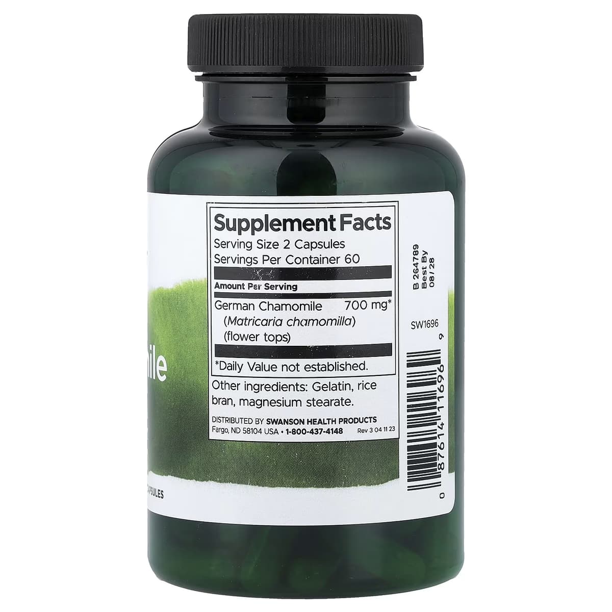 Swanson - Chamomile - 120 Caps