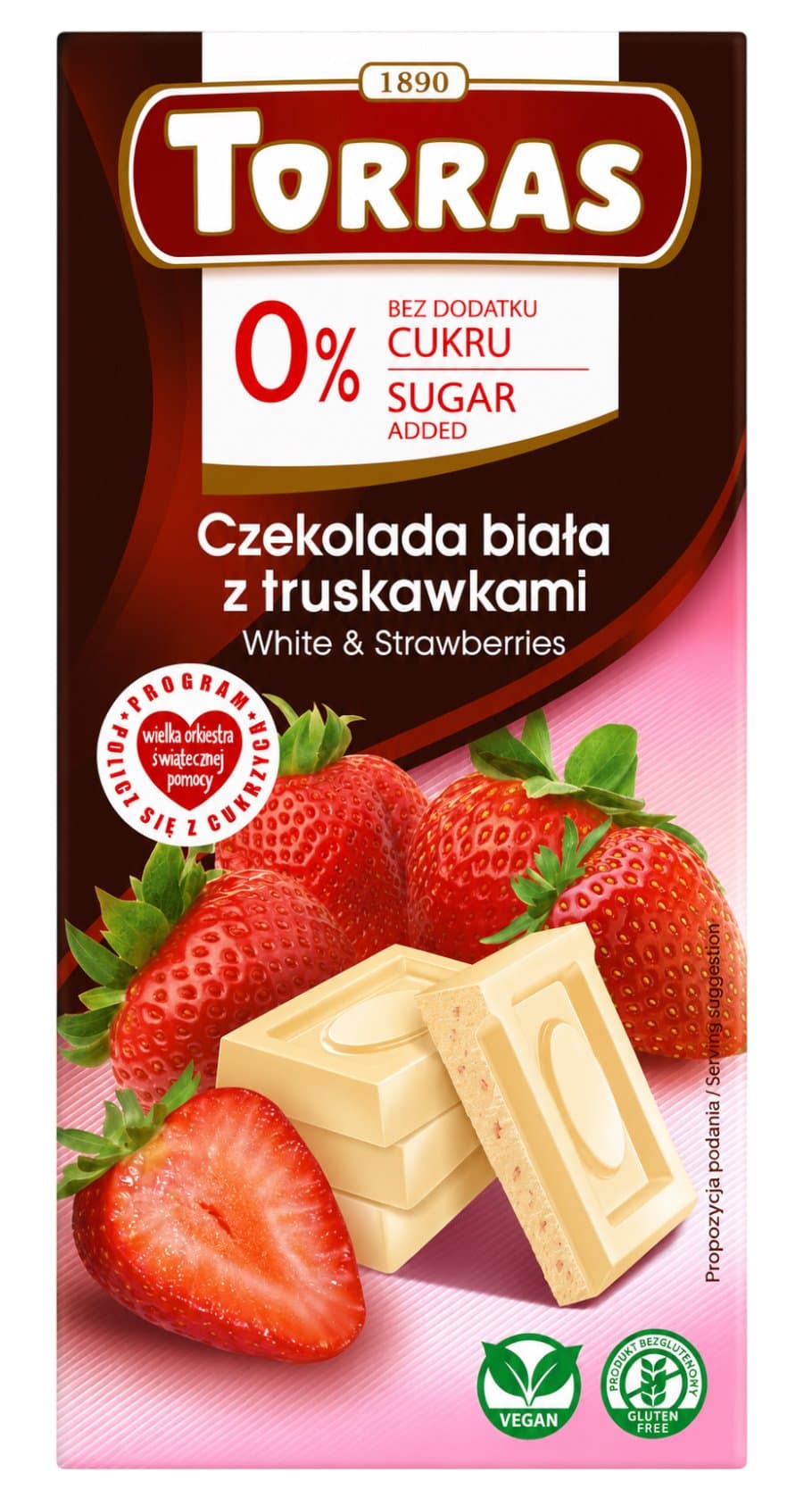 TORRAS - White Chocolate – Torras förpackning