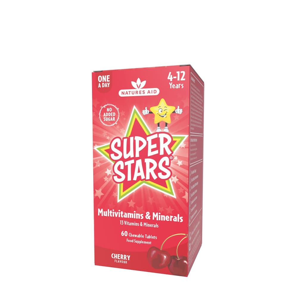 Natures Aid - Super Stars Multivitamin - 60 Tabs