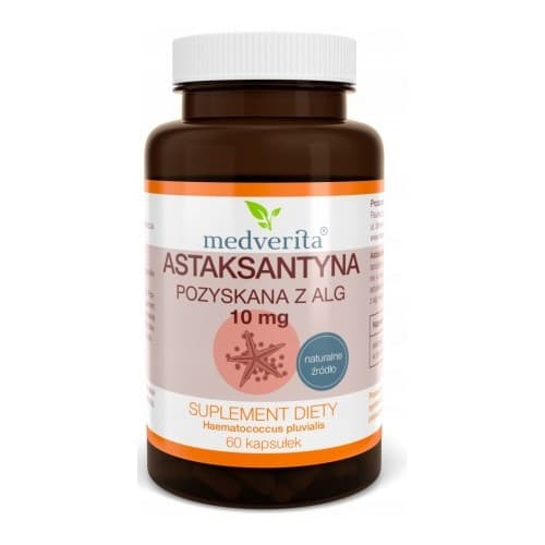 Medverita - Astaxanthin - 60 Kapsler – Medverita emballage