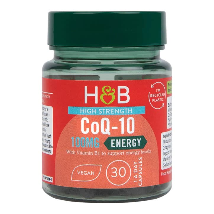 Holland & Barrett - High Strength Coq-10 - 30 Caps – Holland & Barrett förpackning